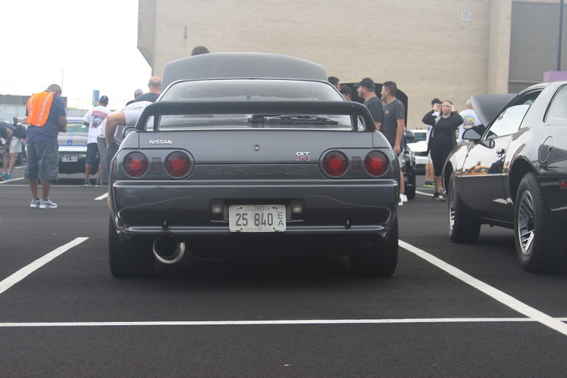 Oddly, this was the only R32 at the show. Despite the giant muffler it was fairly quiet.